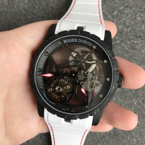 BBR廠新品羅傑杜彼碳纖維材質陀飛輪腕表EXCALIBUR（王者系列）型號DBEX0577
