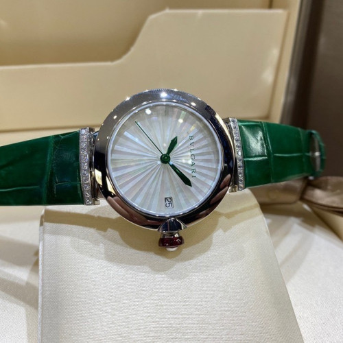 BVLGARI 綠色全球限量， 103366的全新LVCEA光環腕錶