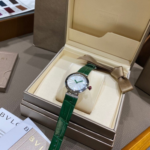 BVLGARI 綠色全球限量， 103366的全新LVCEA光環腕錶