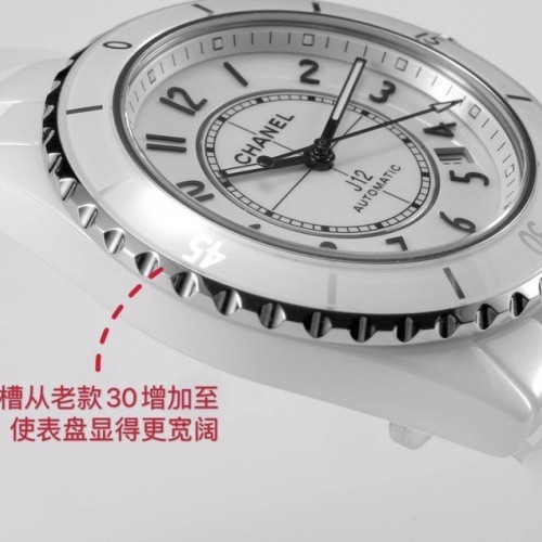 【4個款式，帶圖詢價】BV廠38mm香奈兒透底J12系列