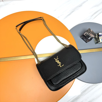 NIKI 22cm 28cm大象紋金扣，黑色，型號533037