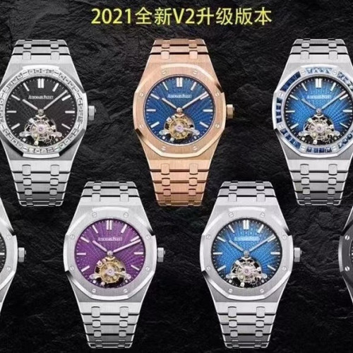 【20個款式，帶圖詢價】R8廠愛彼V2升級版26522皇家橡樹陀飛輪系列