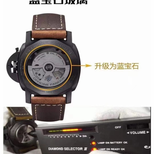 SBF廠沛納海441一體機芯， 動能窗升級版，採用P9001​一體機芯升級
