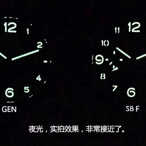 SBF廠沛納海441一體機芯， 動能窗升級版，採用P9001​一體機芯升級
