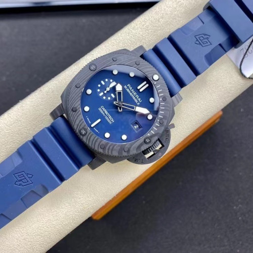 SBF廠沛納海，PAM1232，44mm碳纖維錶殼