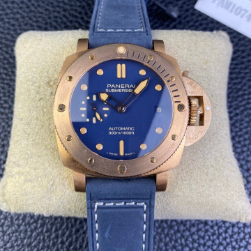 VS廠42mm青銅沛納海PAM1074，搭配一體P.900機械機芯