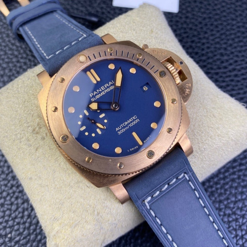 VS廠42mm青銅沛納海PAM1074，搭配一體P.900機械機芯