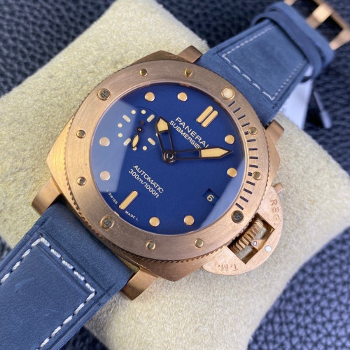 VS廠42mm青銅沛納海PAM1074，搭配一體P.900機械機芯