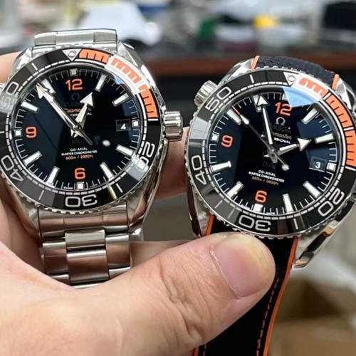 【2個款式，帶圖詢價】VS廠V2終極版歐米茄43.5mm“四分之一橘”海洋宇宙600米系列
