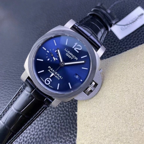 VS廠噴沙鈦金屬沛納海PAM1279，碳纖維圈口，搭載Cal.P.9010一體機芯，42mm
