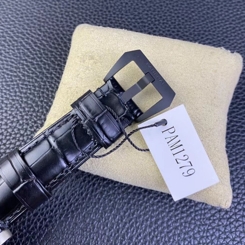 VS廠噴沙鈦金屬沛納海PAM1279，碳纖維圈口，搭載Cal.P.9010一體機芯，42mm