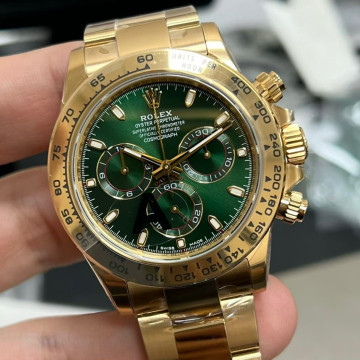 VS廠最新V3升級版勞力士116508綠金迪 配重180克 裝載丹東4130一體機芯