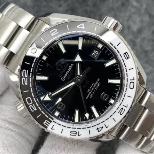 VS廠出品，歐米茄海馬系列海洋宇宙600米、43.5mm同軸GMT兩地時間腕錶潛水錶