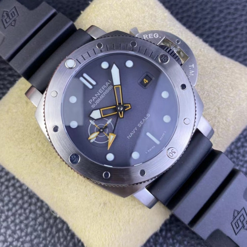 VS廠沛納海PAM1323，鈦合金殼套，漸變盤面，尺寸44mm，搭載VS獨家P.9000機芯