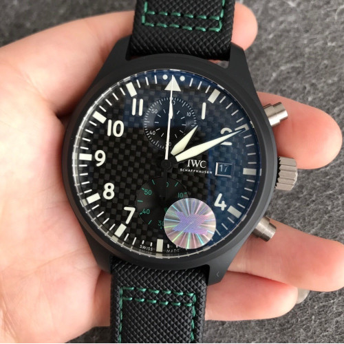 YL廠IWC萬國飛行員系列腕錶黑色TOP GUN 海軍空戰部隊計時腕錶