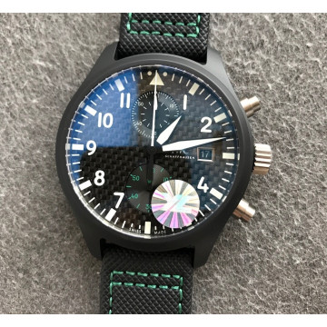 YL廠IWC萬國飛行員系列腕錶黑色TOP GUN 海軍空戰部隊計時腕錶