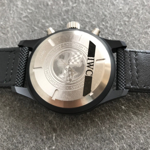 YL廠IWC萬國飛行員系列腕錶黑色TOP GUN 海軍空戰部隊計時腕錶