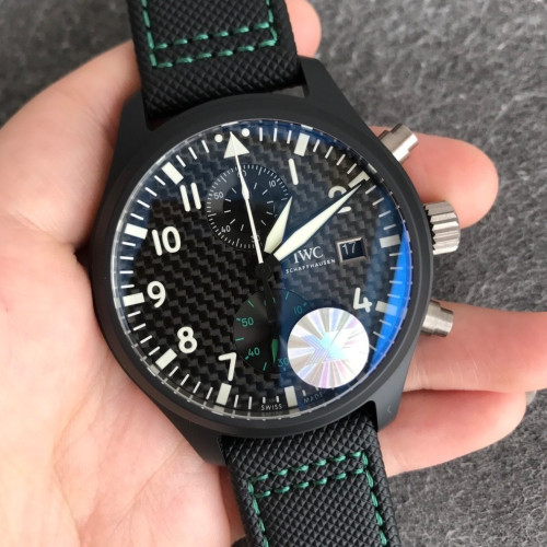 YL廠IWC萬國飛行員系列腕錶黑色TOP GUN 海軍空戰部隊計時腕錶