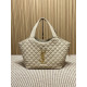 YSL ICARE tote 新款小号，型號858191奶茶色