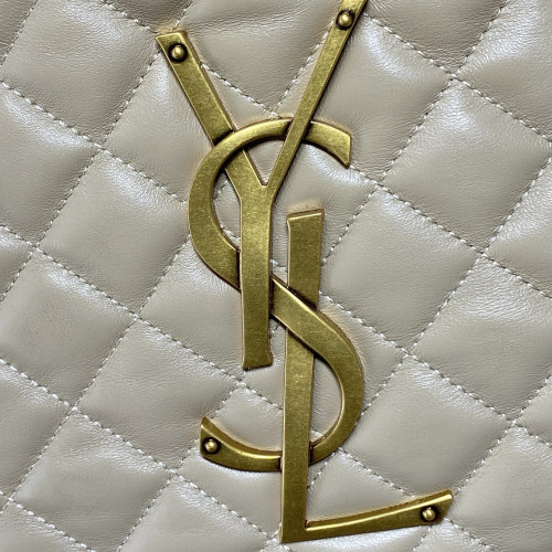 YSL ICARE tote 新款小号，型號858191奶茶色