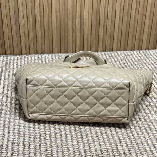 YSL ICARE tote 新款小号，型號858191奶茶色