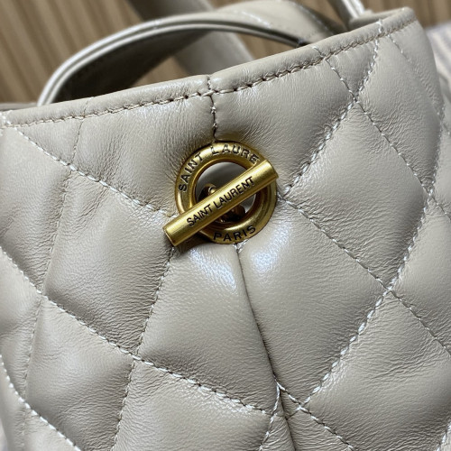 YSL ICARE tote 新款小号，型號858191奶茶色