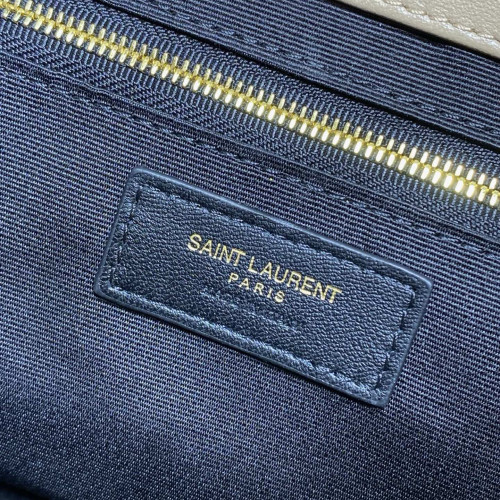 YSL ICARE tote 新款小号，型號858191奶茶色