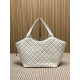 YSL ICARE tote 新款小号，型號858191白色