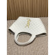 YSL ICARE tote 新款小号，型號858191白色