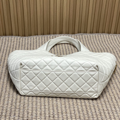 YSL ICARE tote 新款小号，型號858191白色