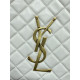 YSL ICARE tote 新款小号，型號858191白色