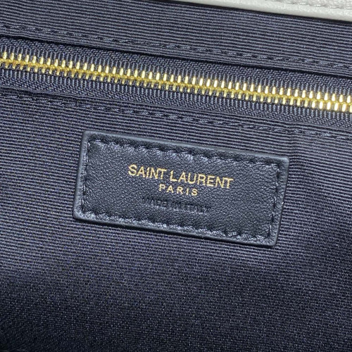 YSL ICARE tote 新款小号，型號858191白色