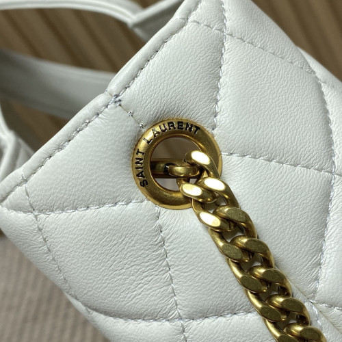 YSL ICARE tote 新款小号，型號858191白色