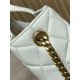 YSL ICARE tote 新款小号，型號858191白色