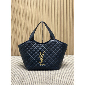 YSL ICARE tote 新款小号，型號858191黑色