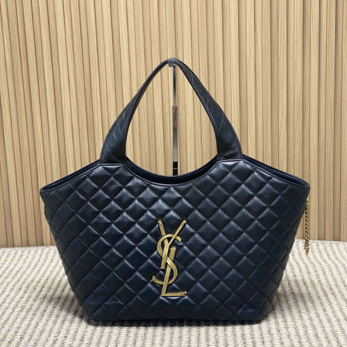 YSL ICARE tote 新款小号，型號858191黑色