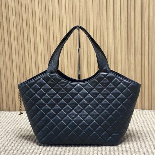 YSL ICARE tote 新款小号，型號858191黑色