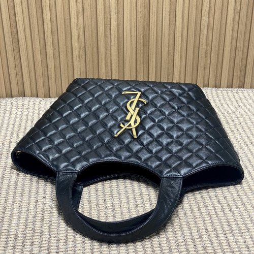 YSL ICARE tote 新款小号，型號858191黑色