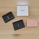 YSL6129新款魚子醬小錢包 尺寸：11.8x5.2CM
