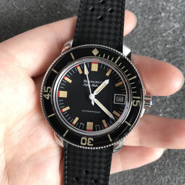ZF廠新品發布 寶珀五十噚系列5008B腕錶(又名最美寶珀梭子魚)
