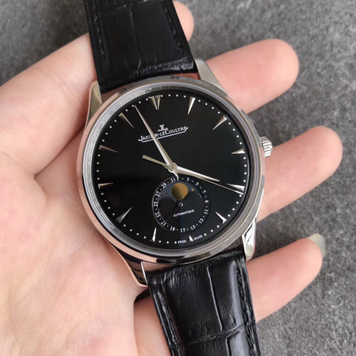 ZF廠積家MASTER CONTROL月相大師系列銀色黑面盤