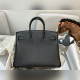  birkin25cm 原廠頂級小牛togo皮 黑色 銀扣 全手工