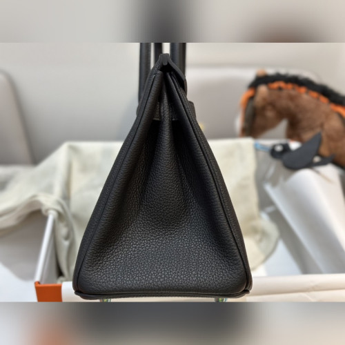 birkin30cm 原廠頂級小牛togo皮 黑色 金扣 全手工
