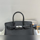 birkin30cm 黑色 原廠頂級小牛togo皮 銀扣 全手工