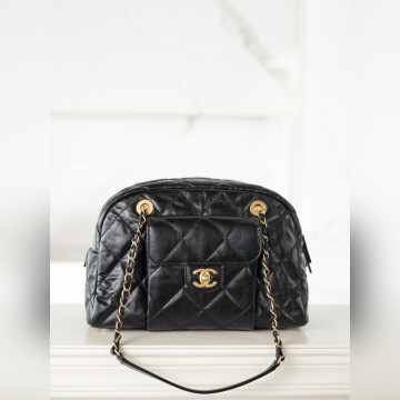 頂級進口原廠皮CHANEL 24A 保齡球 大號