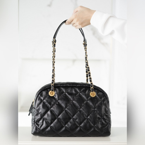 頂級進口原廠皮CHANEL 24A 保齡球 大號