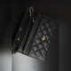 頂級進口原廠皮Chanel 24k woc發财包(紐扣版)黑牛金