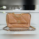 頂級進口原廠皮CHANEL BAG 正品皮 小號 焦糖色
