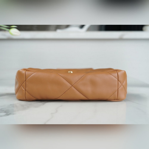 頂級進口原廠皮CHANEL BAG 正品皮 小號 焦糖色
