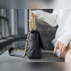 頂級進口原廠皮CHANEL BAG 經典黑 中號